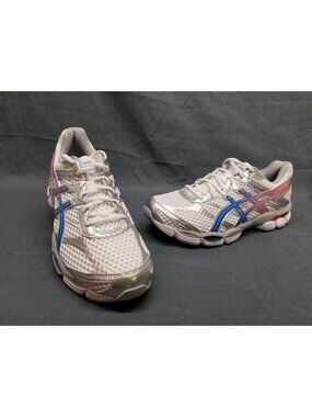 ASICS Gel-Cumulus 16 White Pure Silver Blue Men's Size 11 NEW NO BOX!